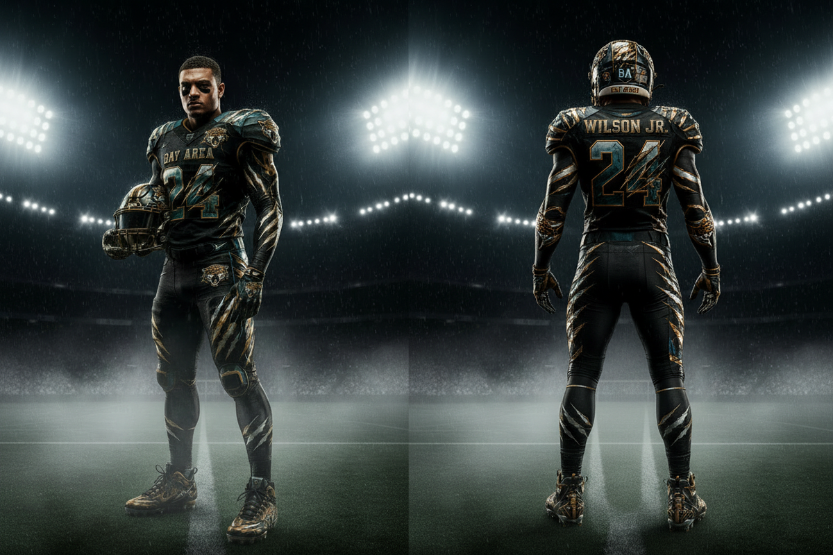 Bay Area Jaguars - Front & Back