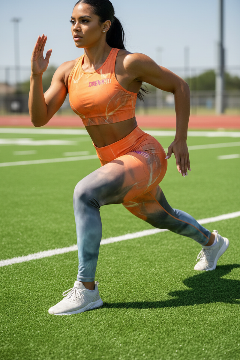 Drenchd High Performance Leggings Mock-up