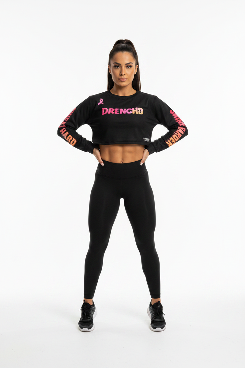 Drenchd Long Sleeve Crop