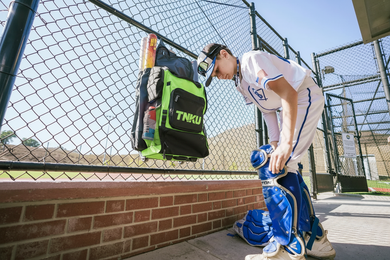 TNKU Baseball Bag Lifestyle Shot