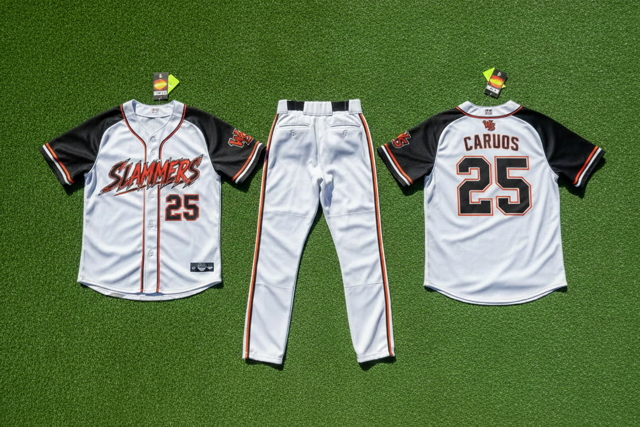 Washington County Slammers – Carusos 2 Flat Lay